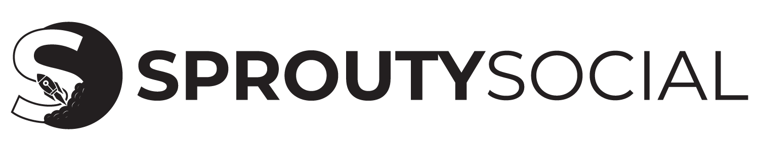 SproutySocial logo text